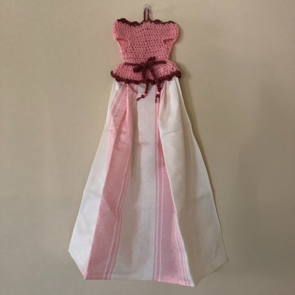 Crochet dress towel, dish towel - Picture 10 of 11